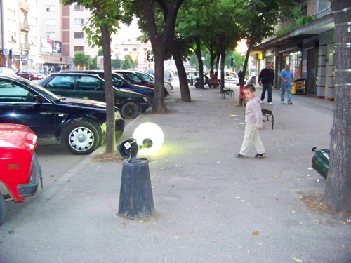 Лежечка канделабра