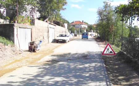 Се поправа главната улица во Иго Тричковиќ