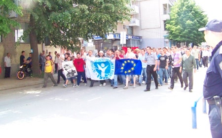 Мирно помина протестот на Албанците во Куманово